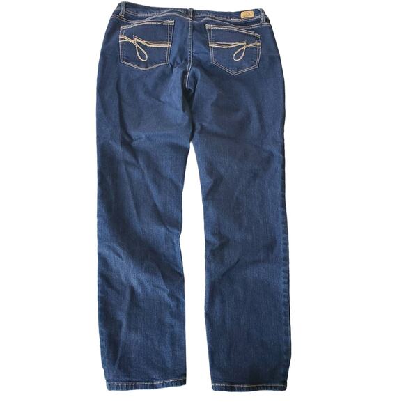 Jordache Vintage Mid Rise Skinny Jeans Size 14 EUC - Picture 2 of 8